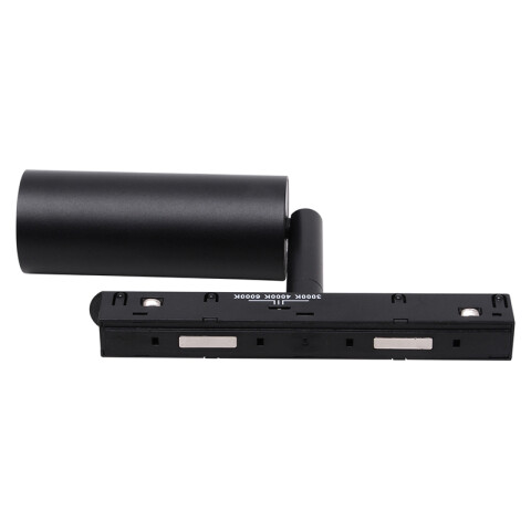 Spot Led p/riel magnet. 10W 700lm 3tonos 24° negro ZU0531