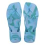 Sandalias Havaianas Slim Square Jelly Mujer Azul Lavanda