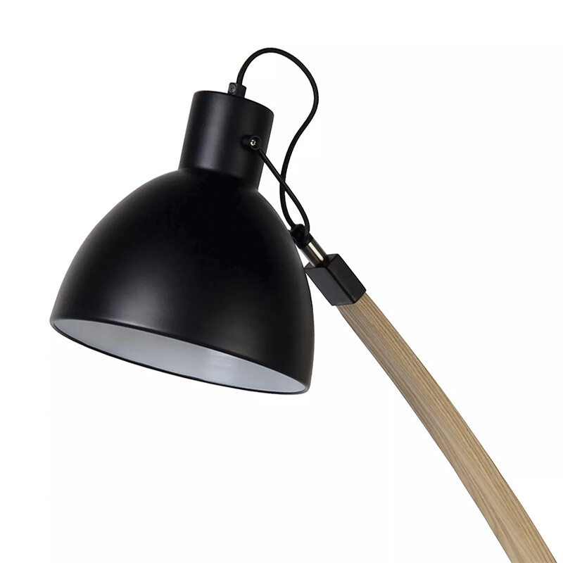 LAMPARA DE PIE BAREIN Lámpara de Pie Baréin Negro