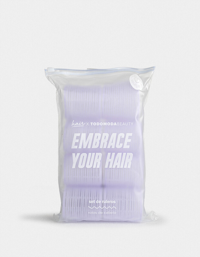 Accesorios Pelo Set En bolsita Set De Ruleros - Violeta Lila