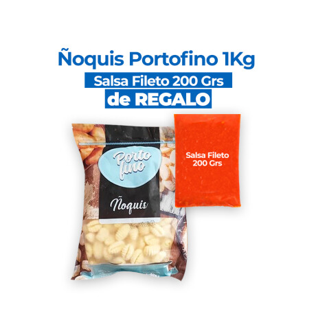 ñoqui Portofino Kilo + Fileto De 200 Grs De Regalo ñoqui Portofino Kilo + Fileto De 200 Grs De Regalo