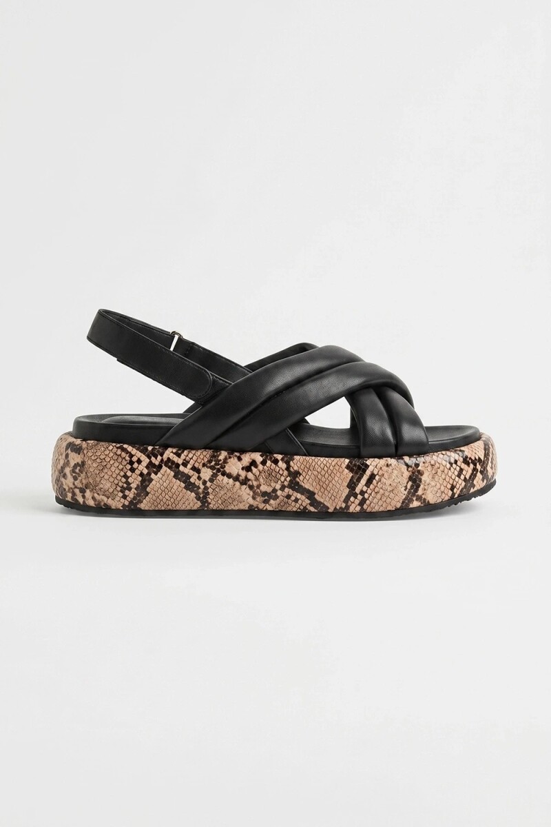 SANDALIA JAPAN REPTIL Multicolor
