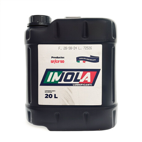 LUBRICANTE ACEITES - IMOLA SF/CF 50 ENVASE 20 LTS. IMOLA LUBRICANTE ACEITES - IMOLA SF/CF 50 ENVASE 20 LTS. IMOLA