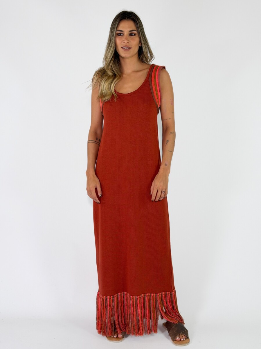 VESTIDO MARLIN - TERRACOTA 