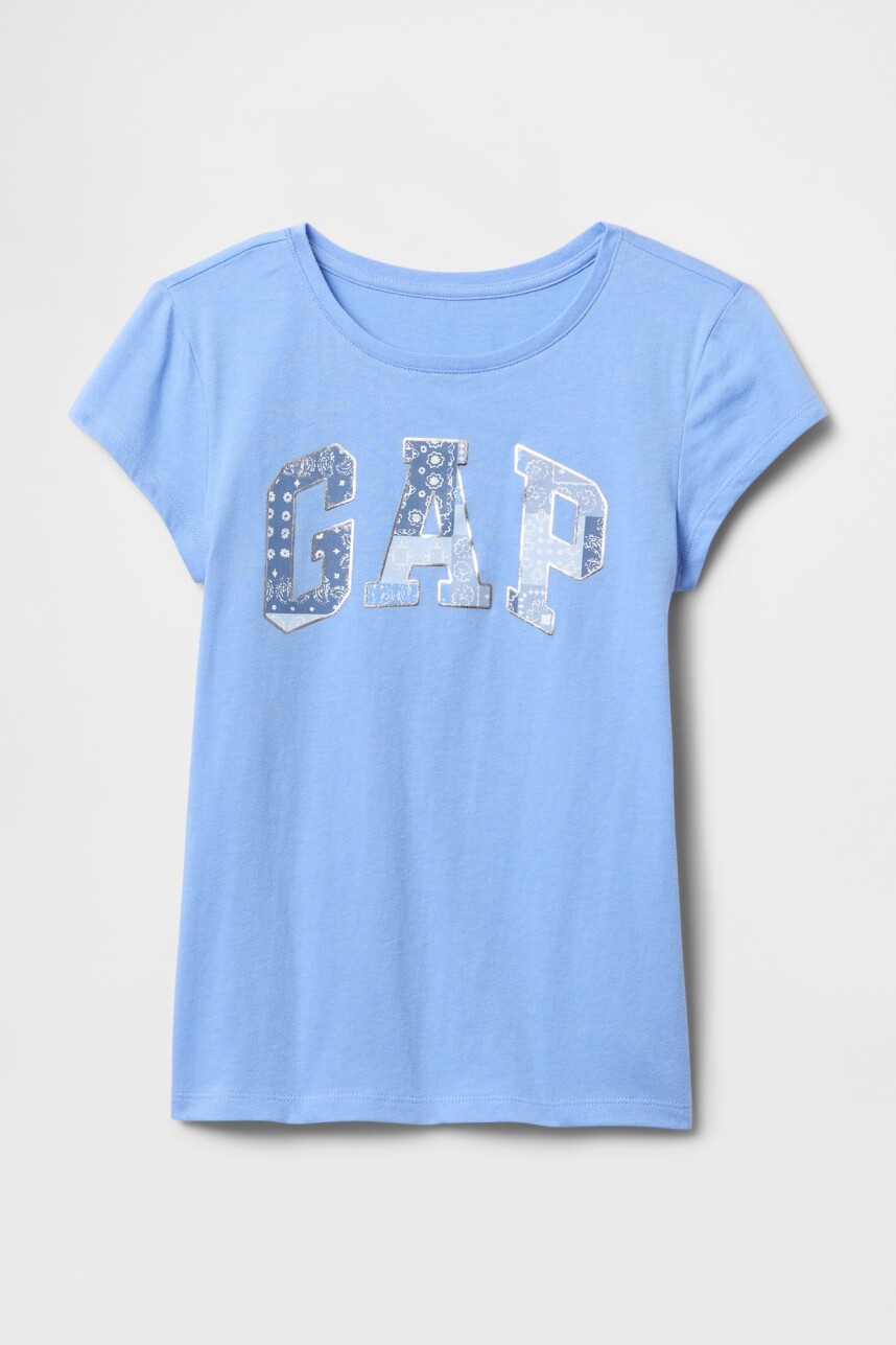 Remera Gráfico Niña Bandana Print