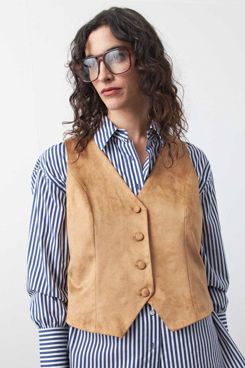 CHALECO ERINE Camel