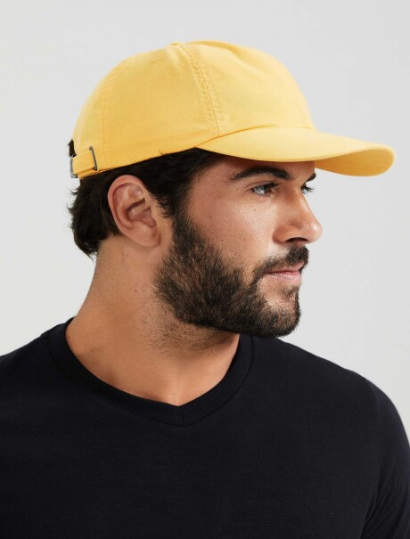 GORRA BÁSICA UNISSEX AMARILLO