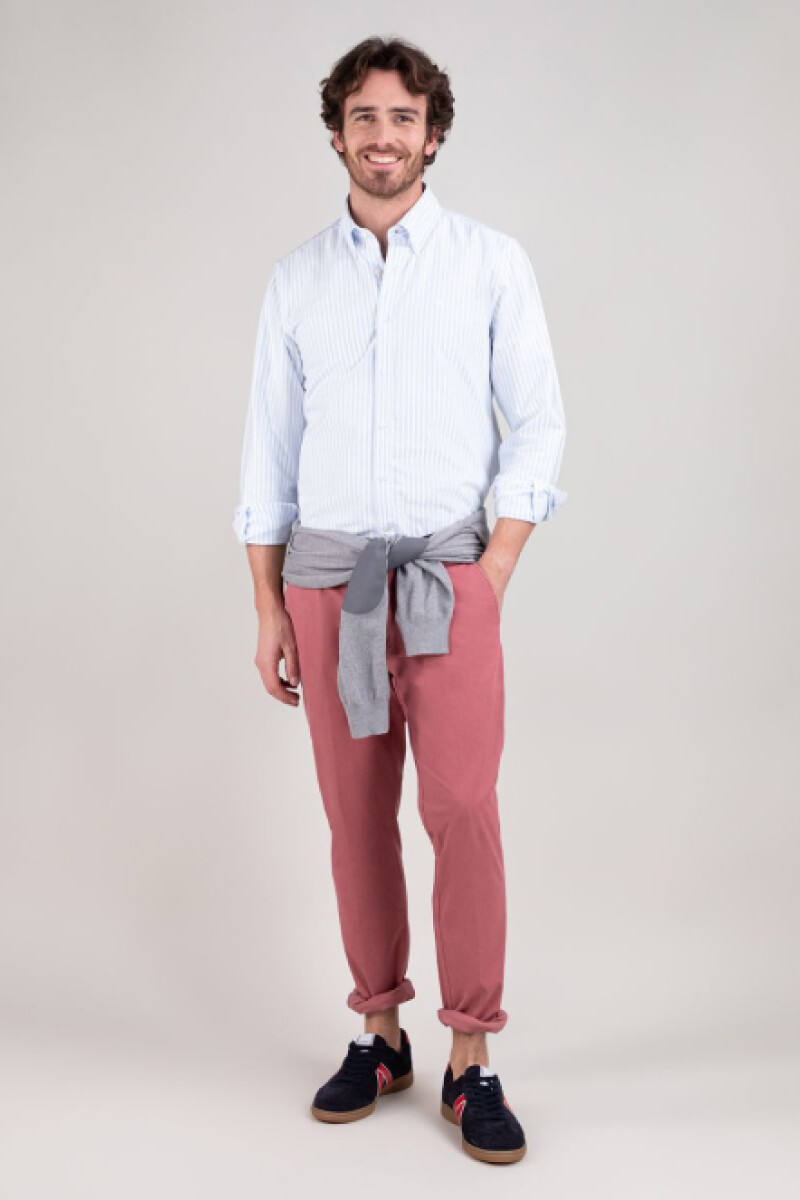 Camisa Oxford Kodak Celeste