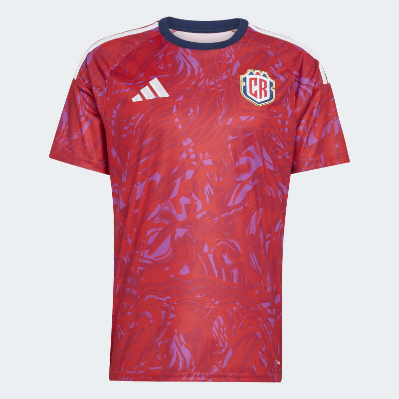 Camiseta Adidas Primera Equipación Costa Rica 26 Rojo