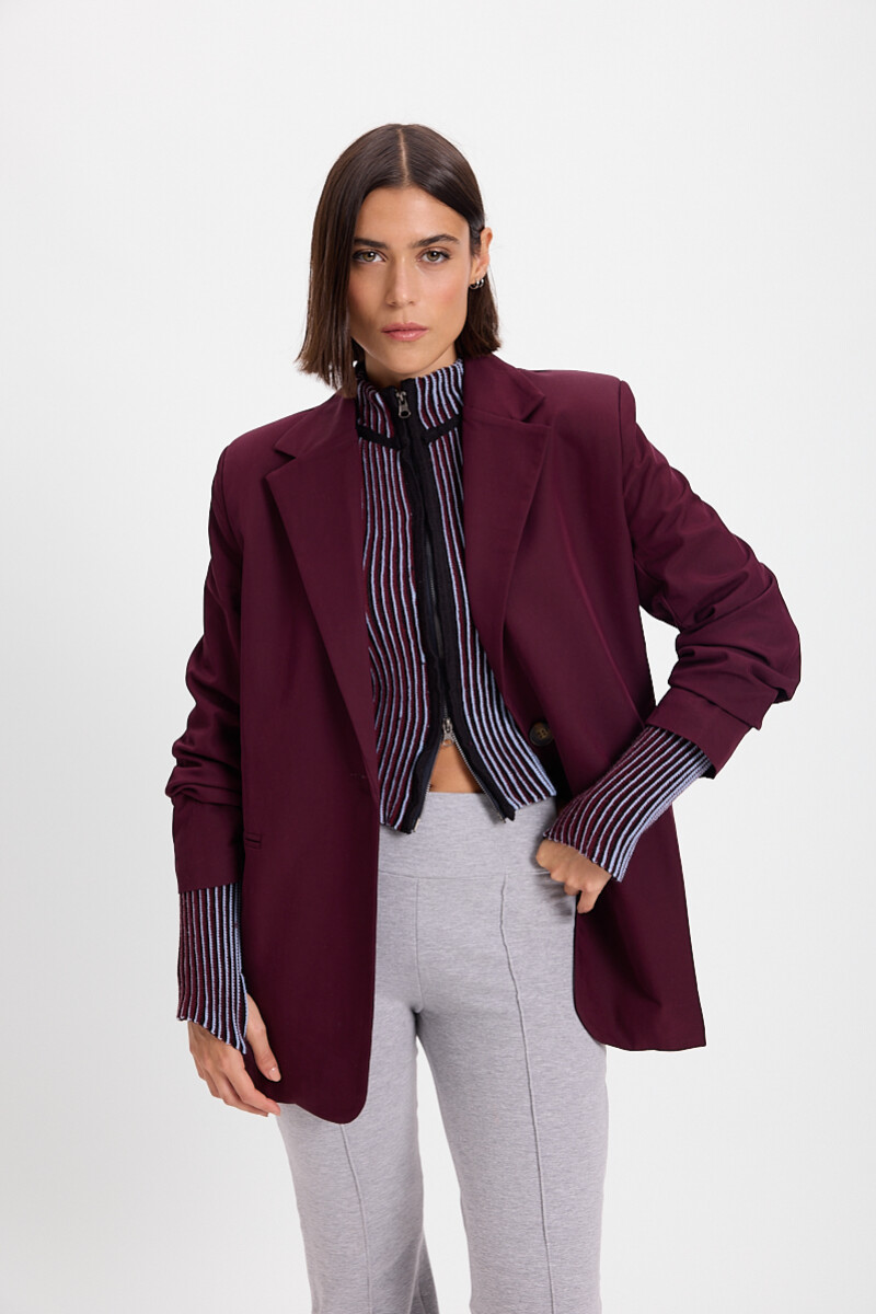 Blazer Diario Bordeaux