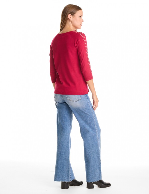 Buzo Tachas FUCSIA