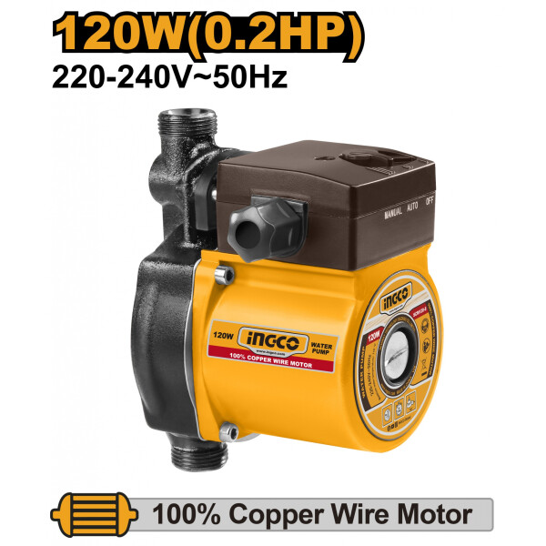ELEVADOR DE PRESION 900GR INGCO 120W 23L/MIN SCM120-8 ELEVADOR DE PRESION 900GR INGCO 120W 23L/MIN SCM120-8