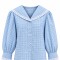 Blusa Marinera Cuadrille Celeste