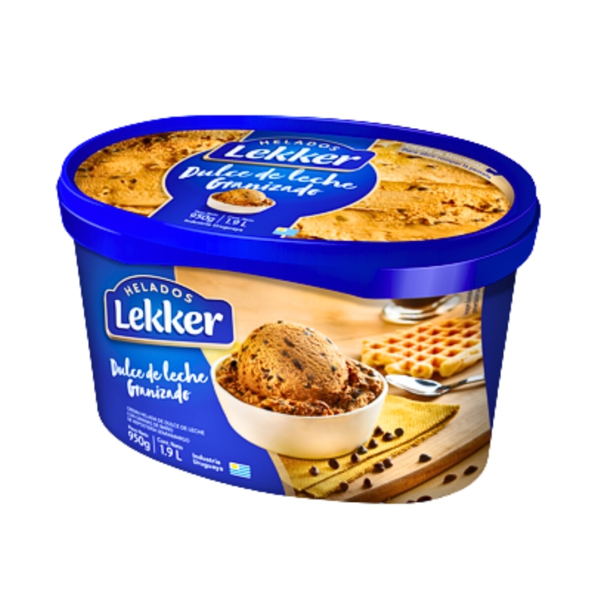 Helado Lekker - 1,9 lt - - DDL Granizado 