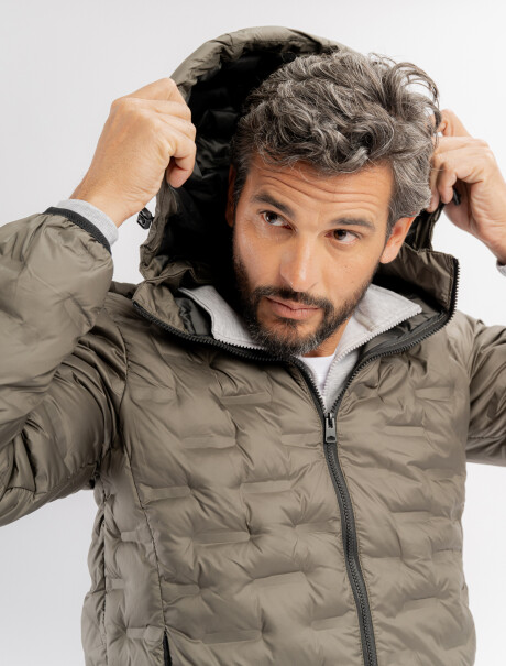 Campera capitoneada Ultratek oliva