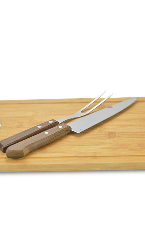 SET PARRILLERO CORRIEDALE TABACO