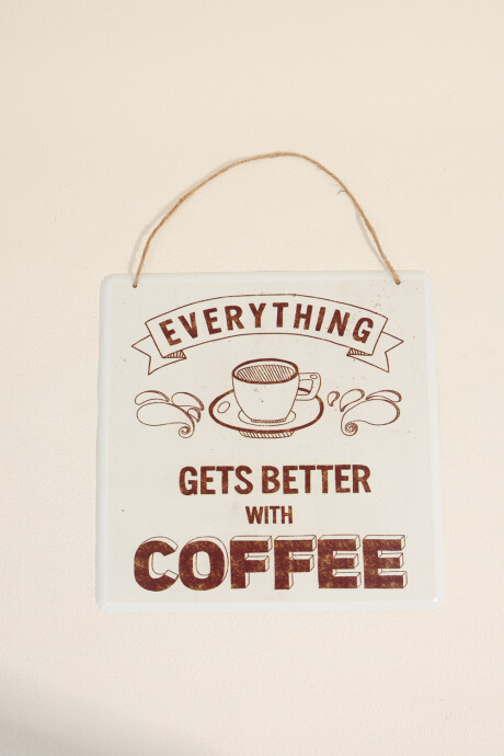 Cuadro Better Coffee Color Unico