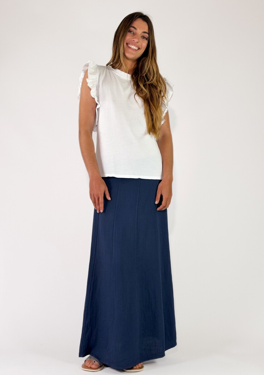 POLLERA PORTO - AZUL 