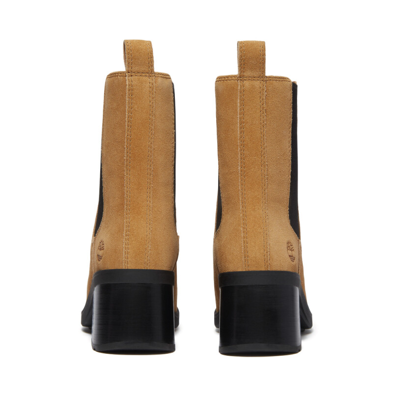 Botas Chelsea Bellevaux Mid Mujer Medium Brown Suede