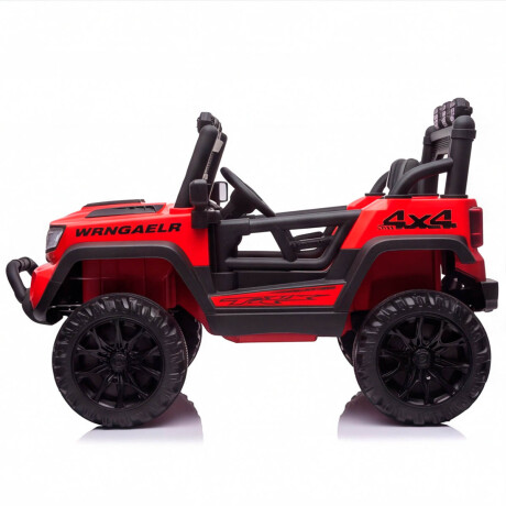 Auto Jeep Compact Batería C.remot Luz Música Español! Rojo1