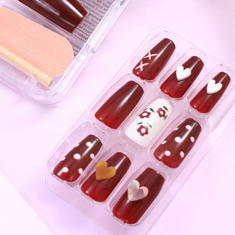 Uñas Postizas - Finlo Chee - 30 Piezas #6 Uñas Postizas - Finlo Chee - 30 Piezas #6