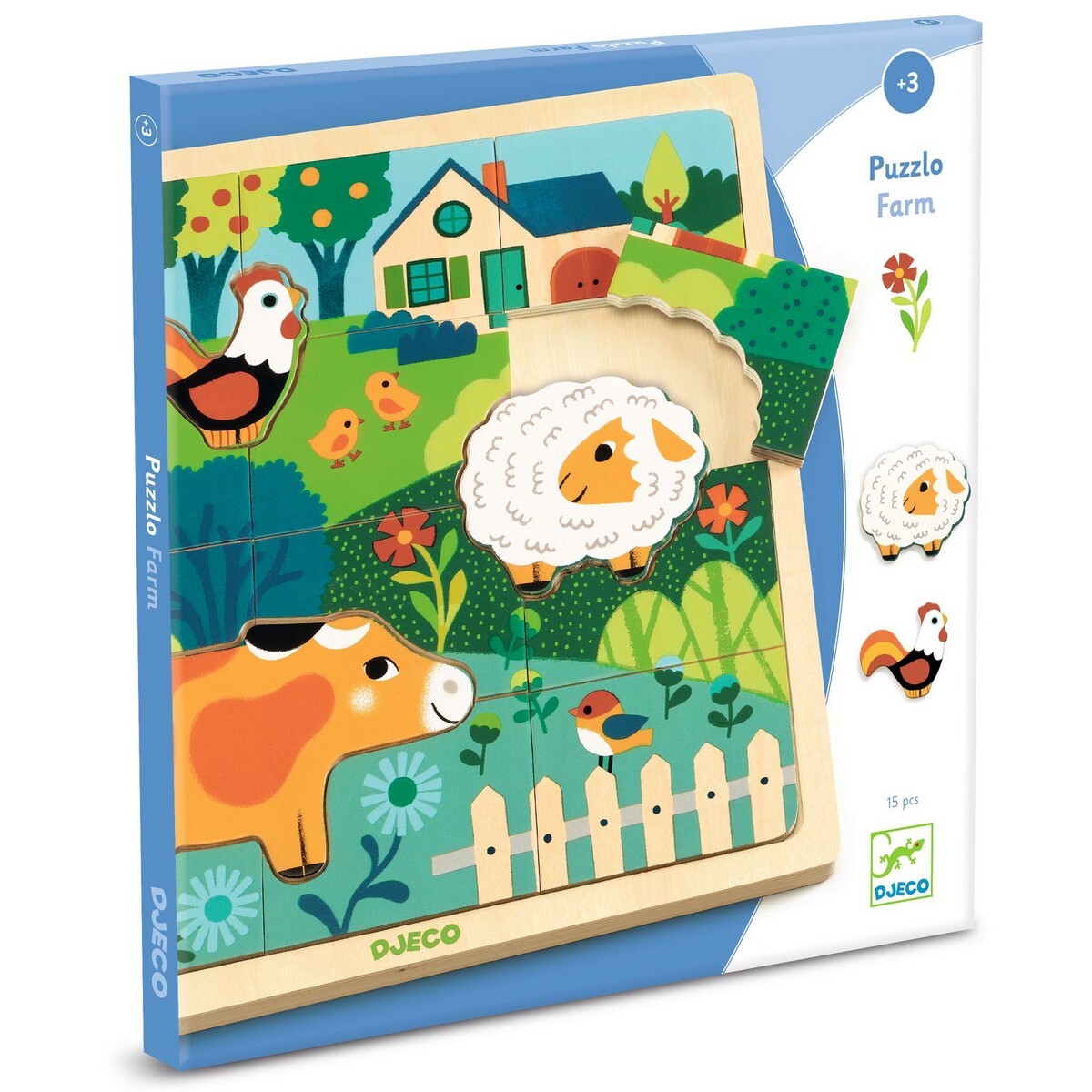 Puzzle Farm Djeco 