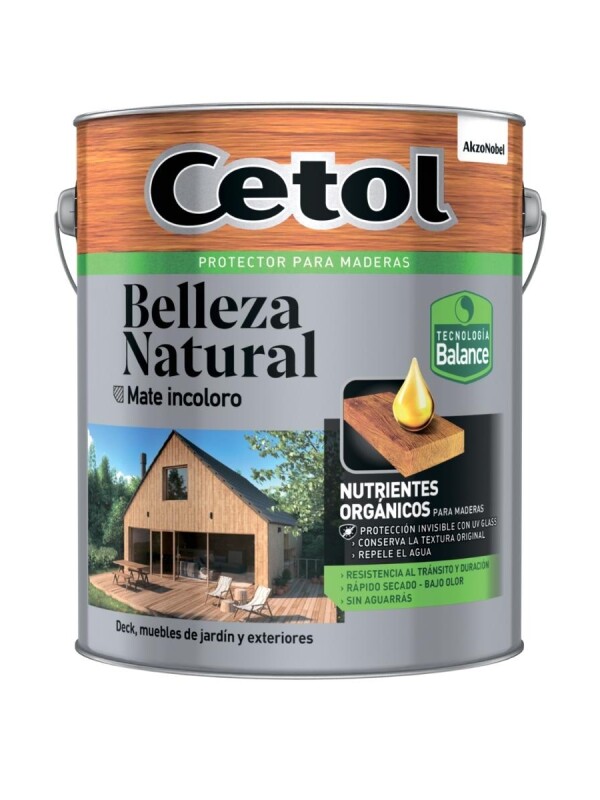 CETOL BALANCE BELLEZA NATURAL MATE INCOLORO 4 LT N/A