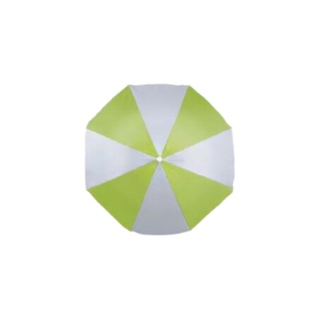 SOMBRILLA MOR VERDE/BLANCO 1,80MTS Verde