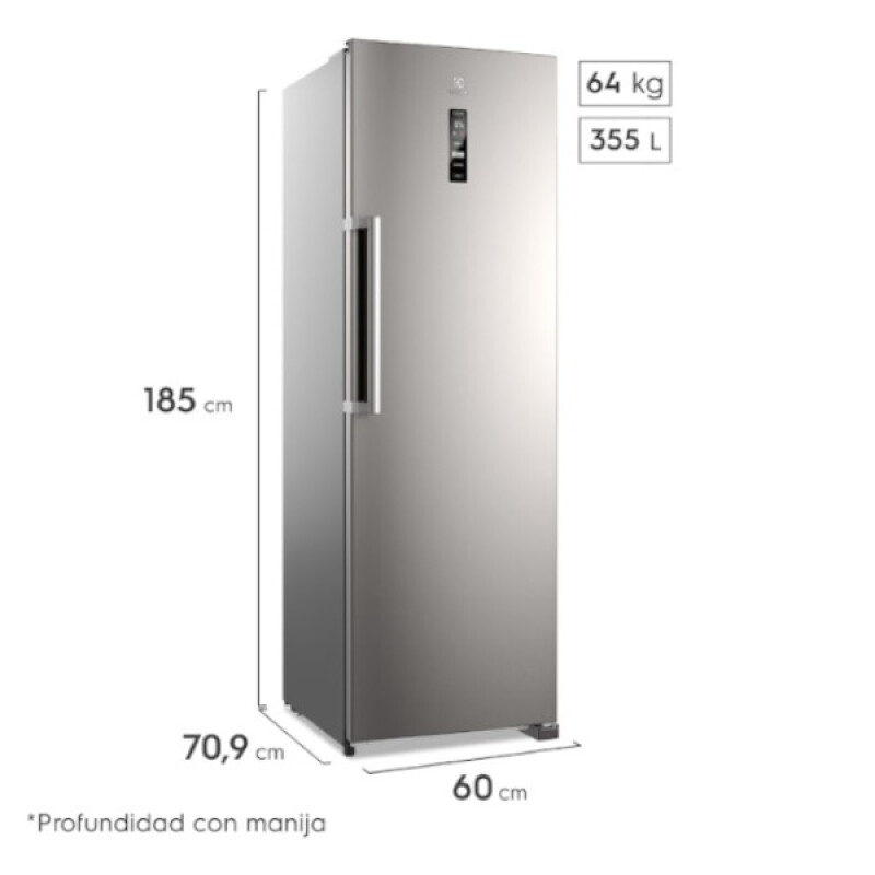 Heladera F/S Electrolux Twin 355 Lts. Heladera F/S Electrolux Twin 355 Lts.