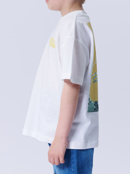 Remera algodón Fotos Blanco