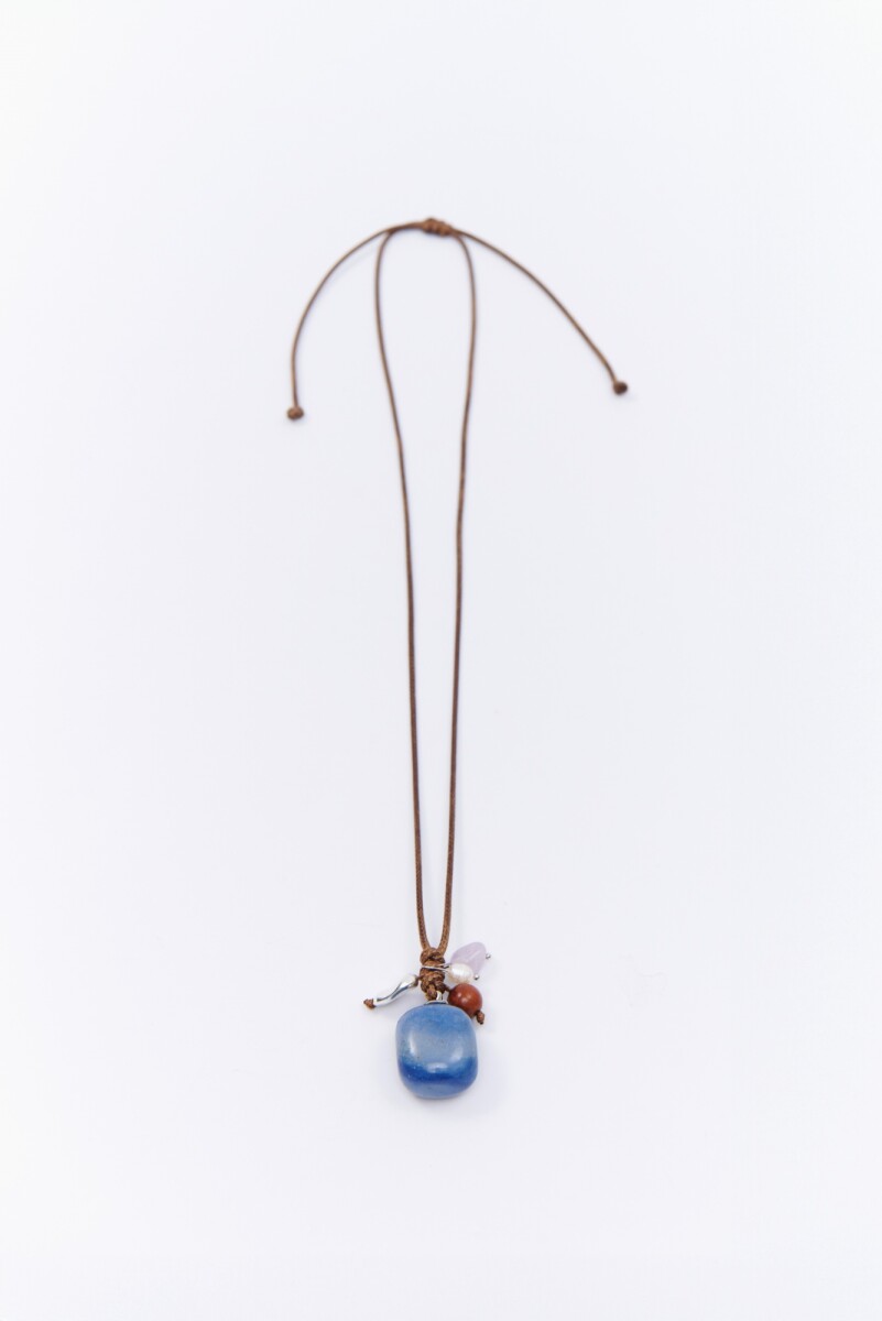 COLGANTE PIEDRA - BLUE 