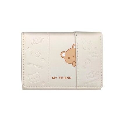 Billetera friends beige