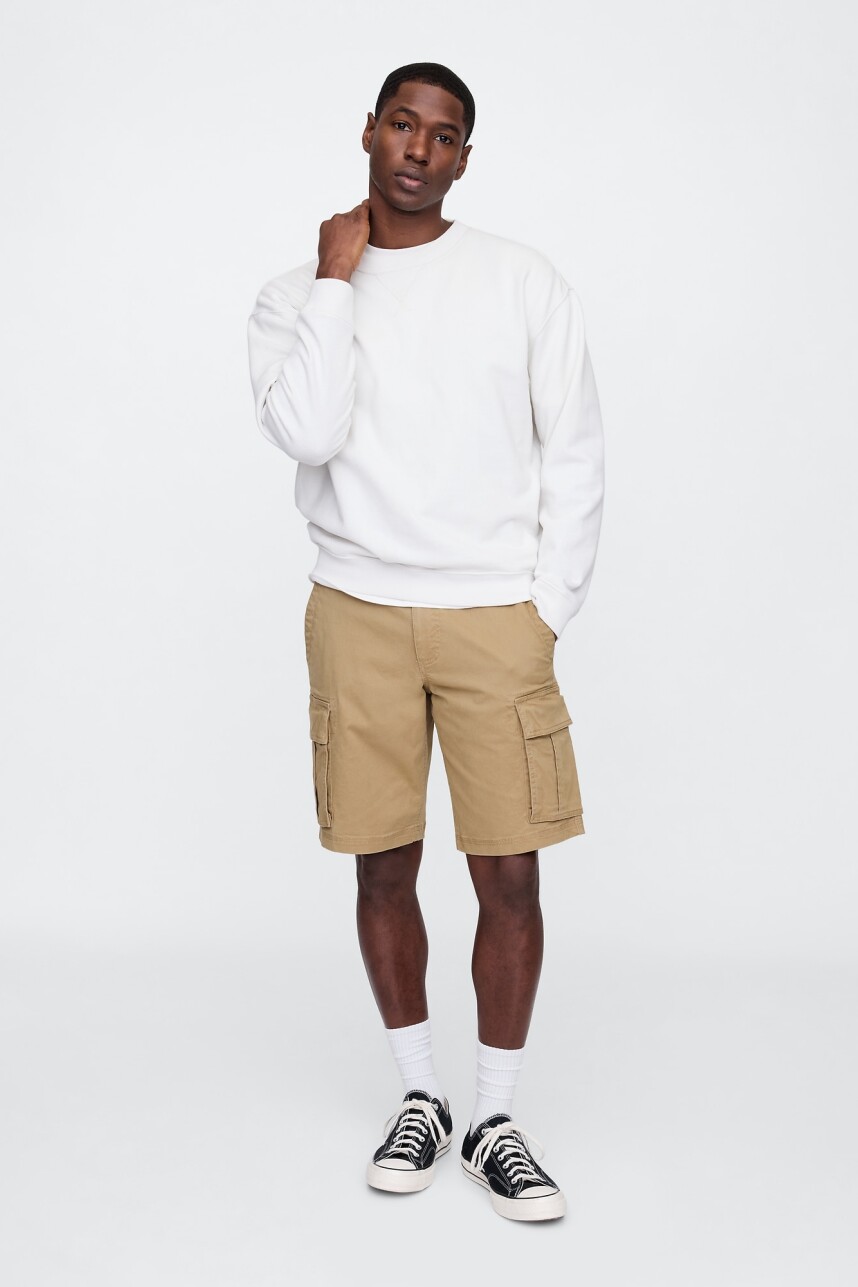 Bermuda Cargo 11Inch Hombre Perfect Khaki