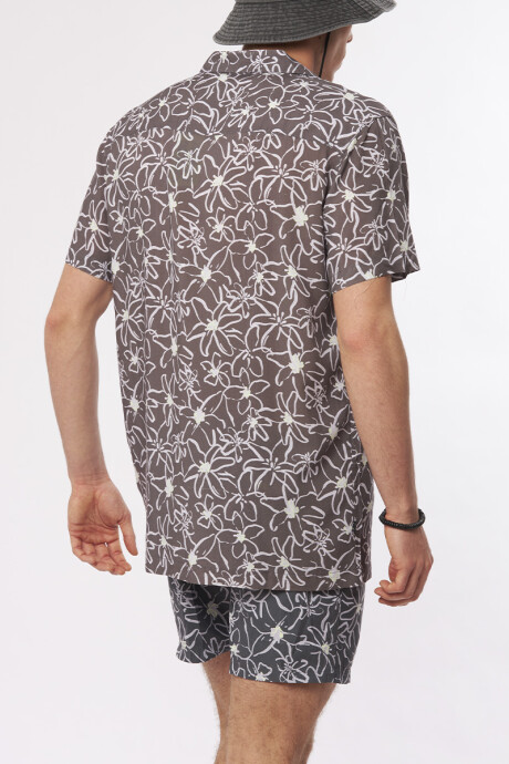 CAMISA SAGI RUSTY Gris Oscuro