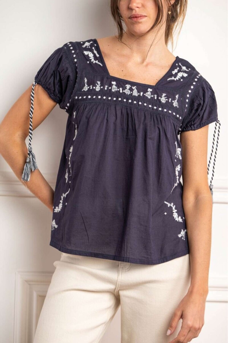 Blusa - Marino 