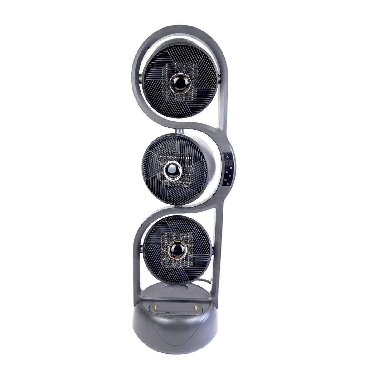 CALOVENTILADOR TORRE 3150W TRES HELICES CON CONTROL 