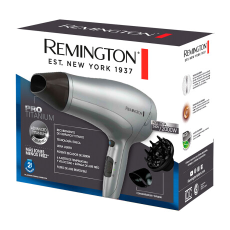 Secador Remington Pro Titanium D3019 Secador Remington Pro Titanium D3019