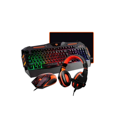 Combo Gamer Meetion 4 En 1 Mouse Teclado Auriculares Mousepad Combo Gamer Meetion 4 En 1 Mouse Teclado Auriculares Mousepad