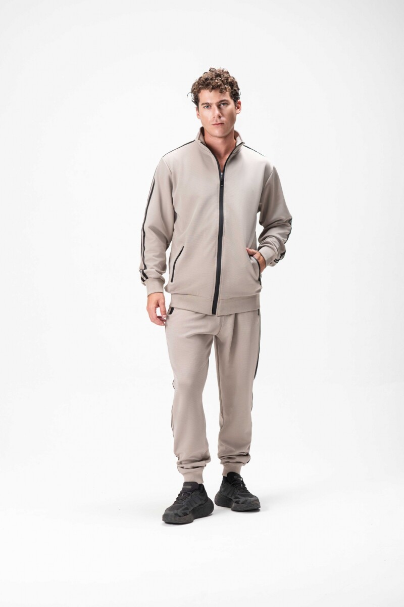 Conjunto Lineas Beige