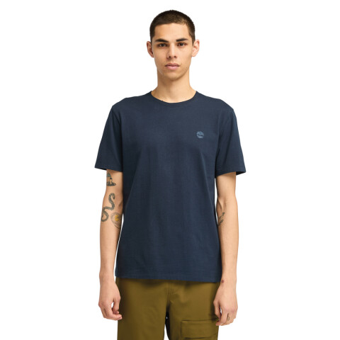 Polo US Chest Logo Short Sleeve Tee Hombre Dark Sapphire-Dark Denim