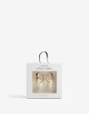 Aros Argollas Metal Argollas De Acero Dorado Con Nácar - Dorado