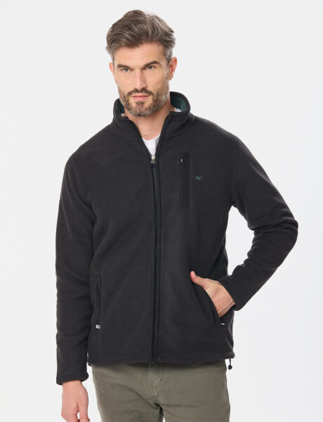 CAMPERA POLAR DE ABRIGO Negro