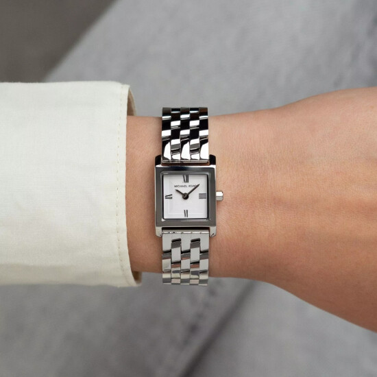 Reloj MICHAEL KORS GEORGIE Acero Plateado Esfera 19mm 0