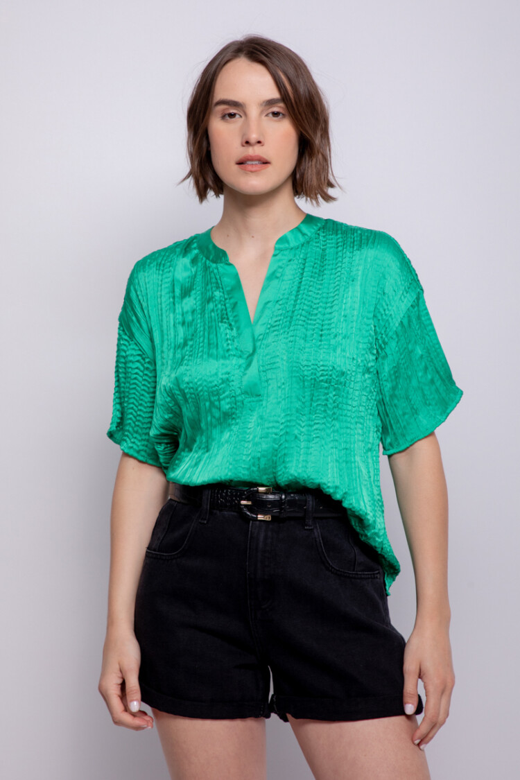 BLUSA GUS Verde Esmeralda