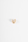 Earcuff triple dorado