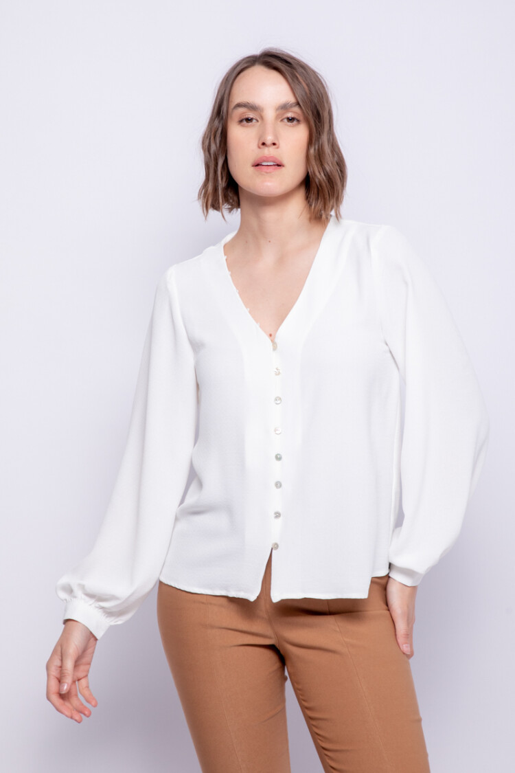 CAMISA PIONEER Blanco