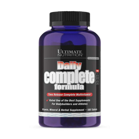 Daily Complete Formula Multivitamínico y Multimineral Ultimate Nutrition 180 Tabletas