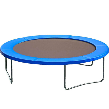 Cama Elástica Trampolín Sin Red 305cm Resistente Azul