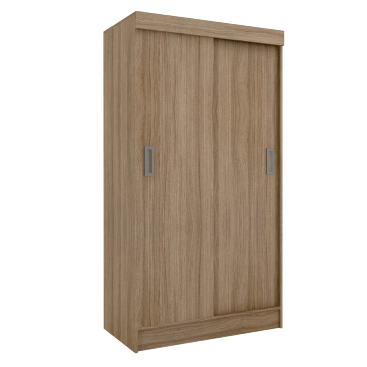 Ropero Placard Dormitorio 2 Puertas Corredizas Puerta Correr - MARRON 