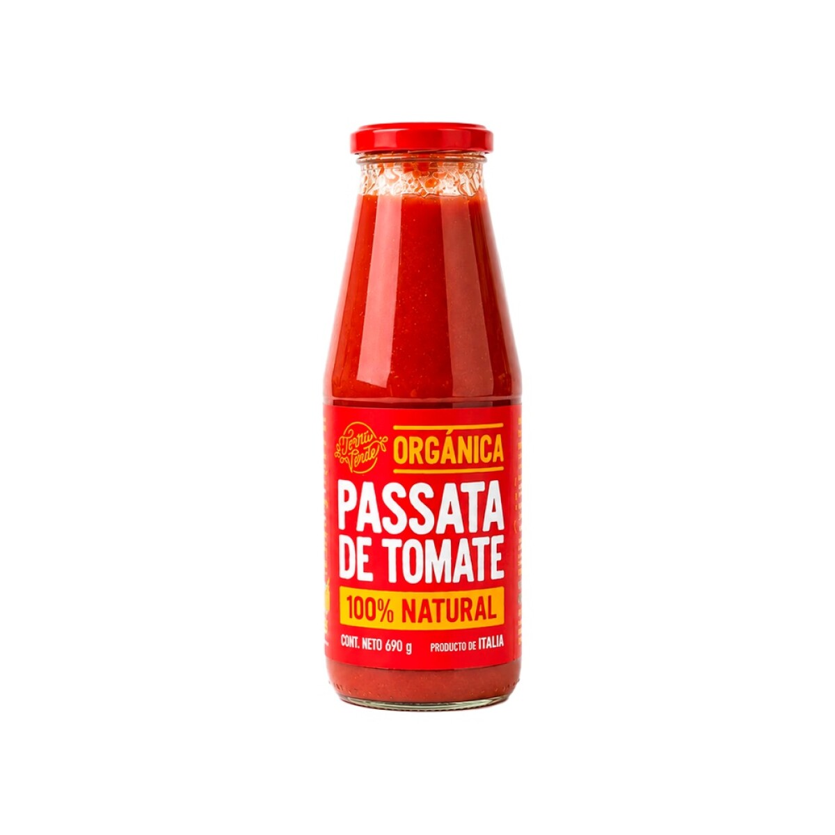 Passata de tomate organica 690g Terra Verde 